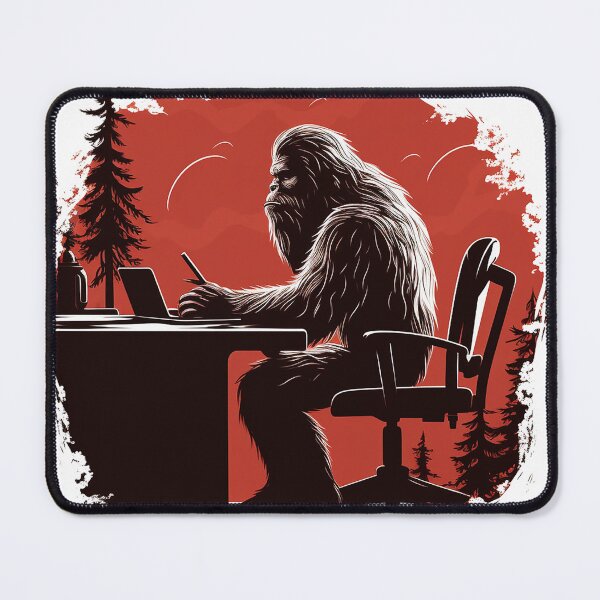 Item preview, Bigfoot's 9 to 5: A Day in the Corporate Wilderness designed and sold by NatureArtDecor.