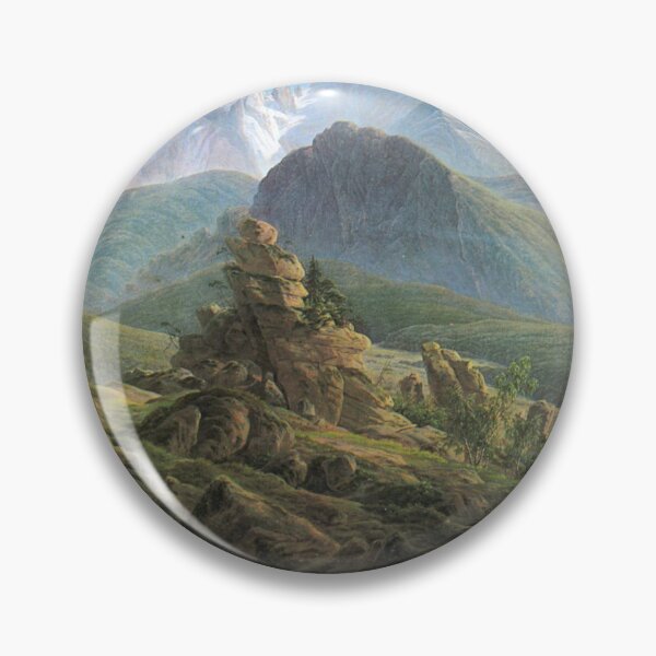 Item preview, The Watzmann - 1824 - Caspar David Friedrich designed and sold by THASSON.