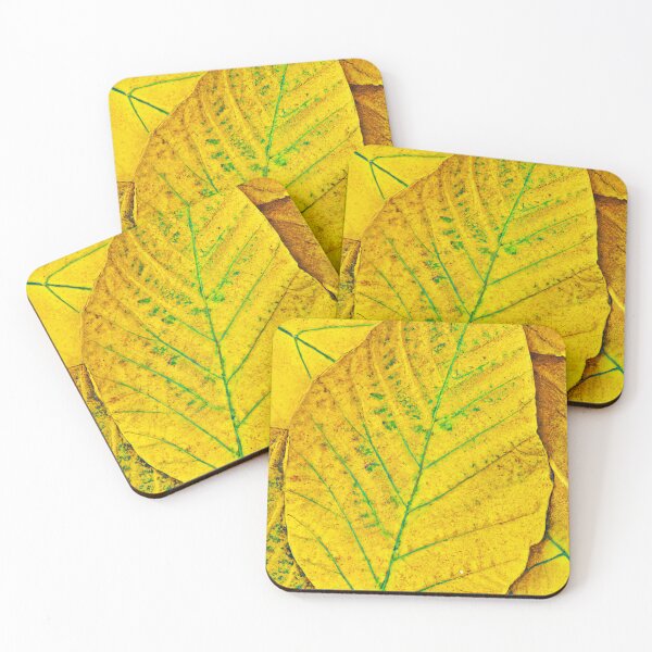 Item preview, Colorful Neon leaf Art designed and sold by Health And Fitness Posts e-Store.