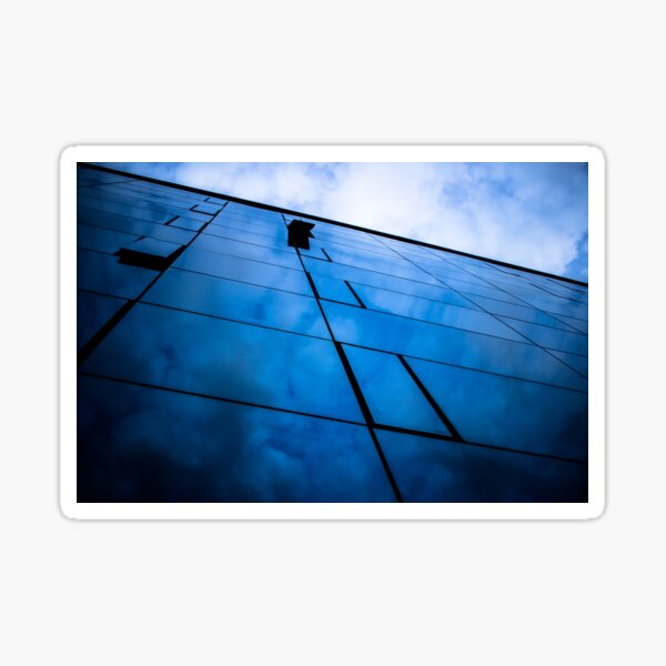 Blue Sky Reflection Sticker