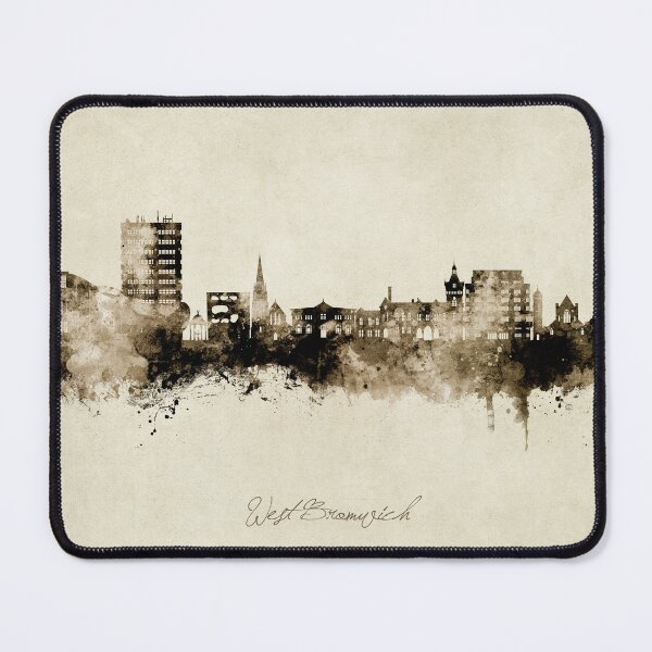 Item preview, West Bromwich England Skyline designed and sold by ArtPrints.