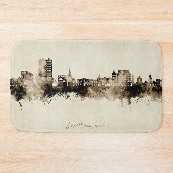 Item preview, West Bromwich England Skyline designed and sold by ArtPrints.
