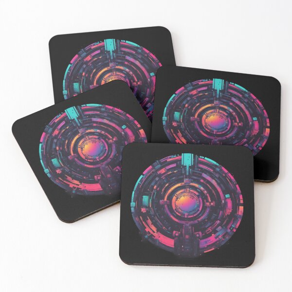 Item preview, Circular Cyberpunk, Abstract Design, Digital Art  designed and sold by Burn-Ego.