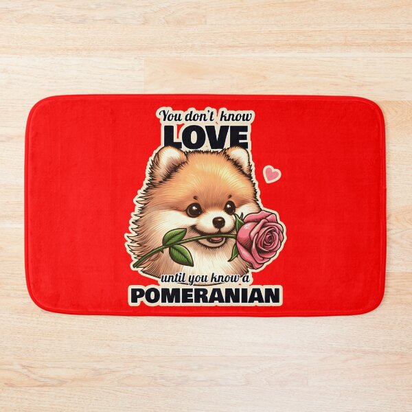 Item preview, Pomeranian Valentine's day designed and sold by ThisDress.