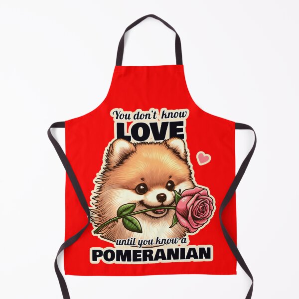 Item preview, Pomeranian Valentine's day designed and sold by ThisDress.