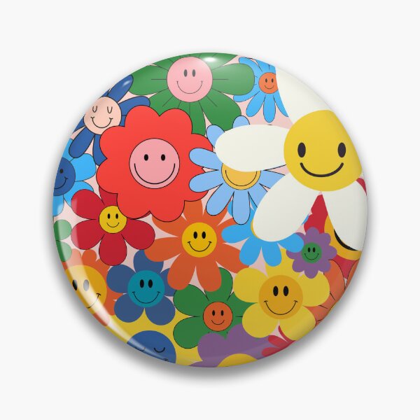 Item preview, Smiley Flowers designed and sold by AnulaArt.