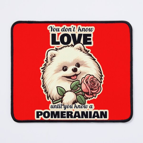 Item preview, Pomeranian Valentine's day designed and sold by ThisDress.