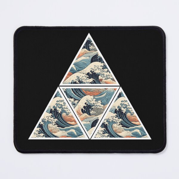Item preview, The great wave Japanese style designed and sold by Kate Made ART.