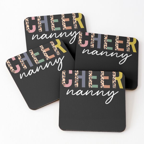 Item preview, Cheer Nanny Leopard Cheerleader Funny Mother's Day Gifts designed and sold by SpeedyPrints.