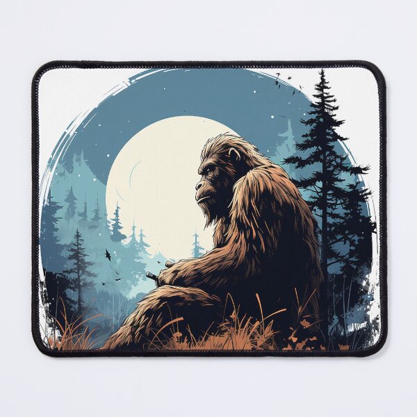 Item preview, Sasquatch Serenity: Mystical Bigfoot Wilderness designed and sold by NatureArtDecor.