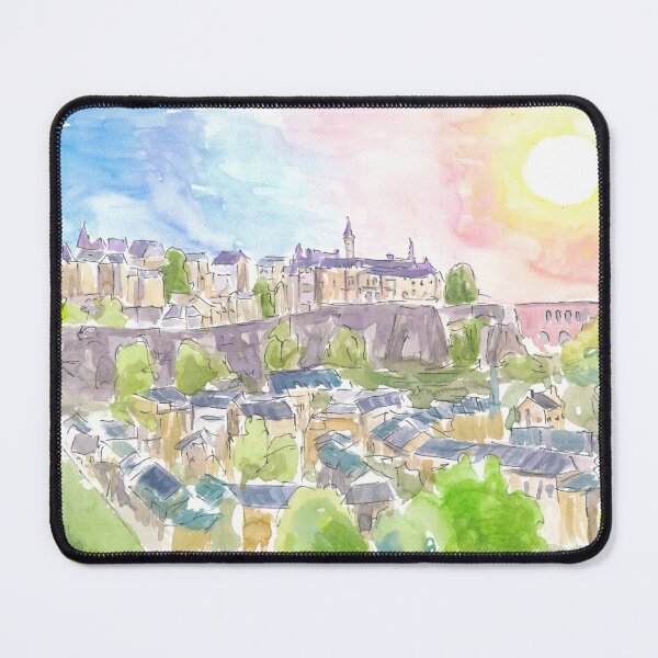 Item preview, Luxembourg City View of Fortress and Ville Haute designed and sold by artshop77.