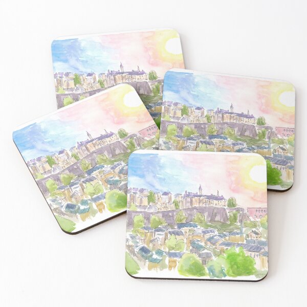 Item preview, Luxembourg City View of Fortress and Ville Haute designed and sold by artshop77.