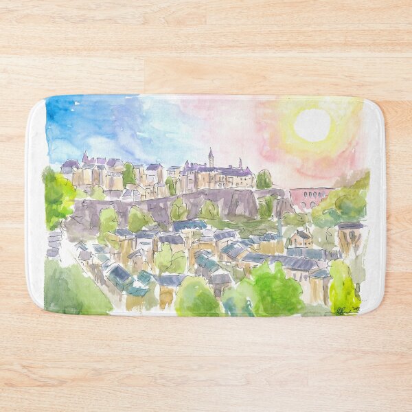 Item preview, Luxembourg City View of Fortress and Ville Haute designed and sold by artshop77.