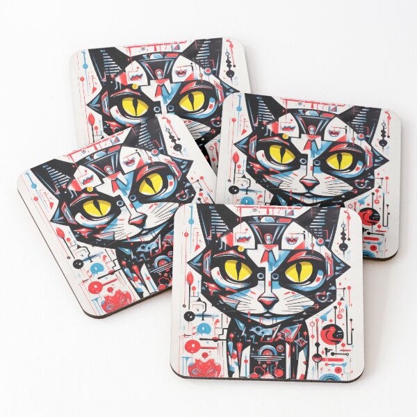 Item preview, Graffiti & Inspirations: Cat Geometric Abstarct designed and sold by Toms Tee.