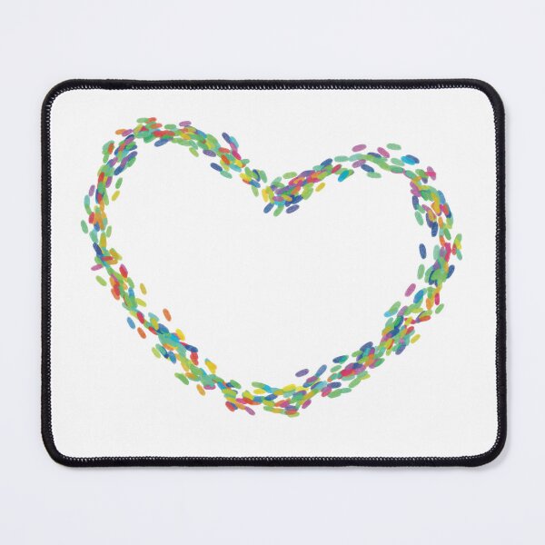Item preview, Rainbow Heart designed and sold by love4darts.