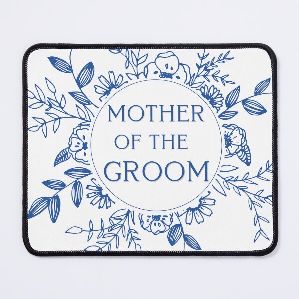 Item preview, Blue Mother of the Groom Floral Circle designed and sold by indepthdesigns.