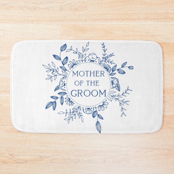 Item preview, Blue Mother of the Groom Floral Circle designed and sold by indepthdesigns.
