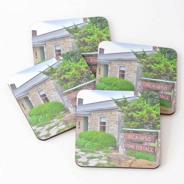 Item preview, Circa 1850 Stone Cottage Frederick Weistar House Chester Illinois  designed and sold by LisaWootenPhoto.