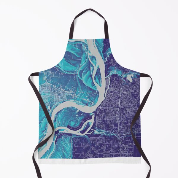 Item preview, Memphis area on the Mississippi River, in glacial designed and sold by DreamingBeetle.