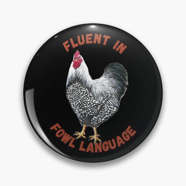 Item preview,  fluent in fowl language designed and sold by Roy & Tiffany.