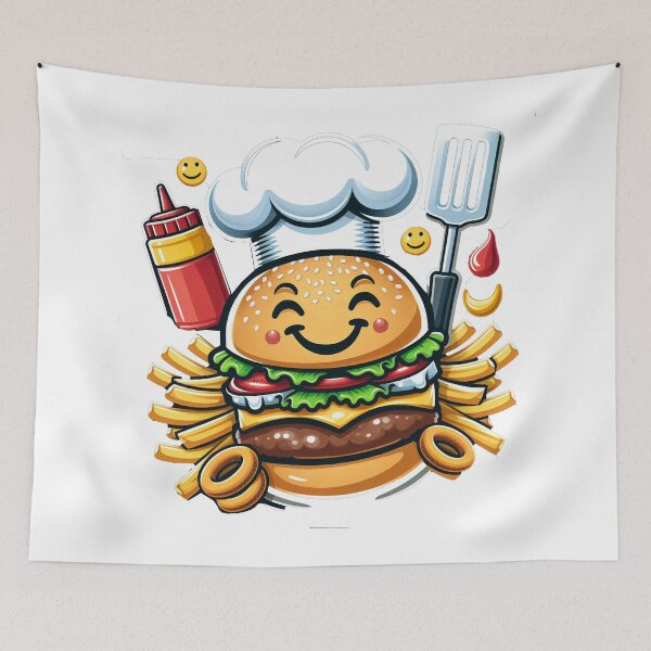 Item preview, Burger Bliss: Happy Bites Delight designed and sold by maheart83.