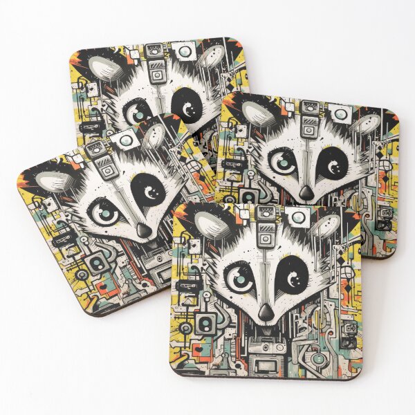 Item preview, Graffiti & Inspirations: Opossum Geometric graffiti designed and sold by Toms Tee.