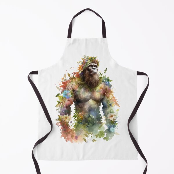Item preview, Petals and Prints: Bigfoot's Floral Symphony designed and sold by NatureArtDecor.