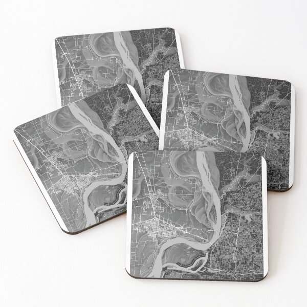 Item preview, Memphis area on the Mississippi River, in negative designed and sold by DreamingBeetle.