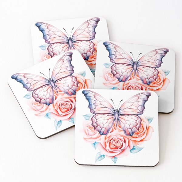 Item preview, Butterfly Roses designed and sold by MamaCsTees.
