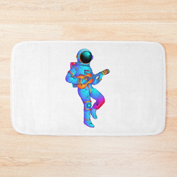 Item preview, Neon Ukulele Astronaut designed and sold by NewUkeNewYork.