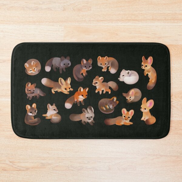 Item preview, Foxes - dark designed and sold by pikaole.