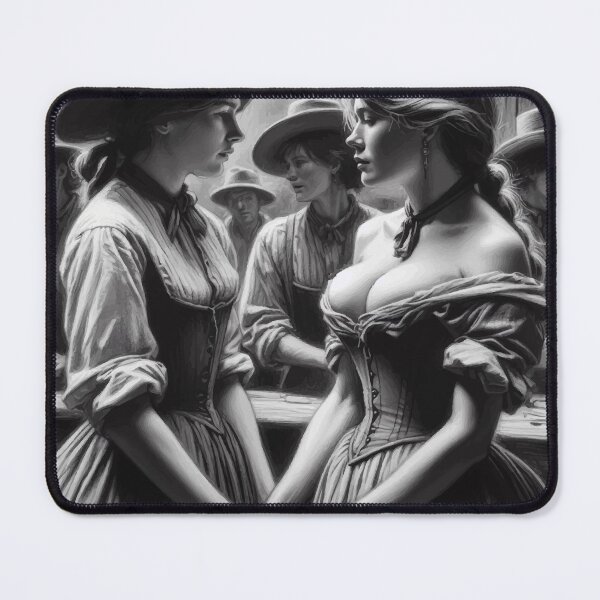 Item preview, Forbidden Love at Lover's Saloon - Wild Wild West designed and sold by LoversParadise.