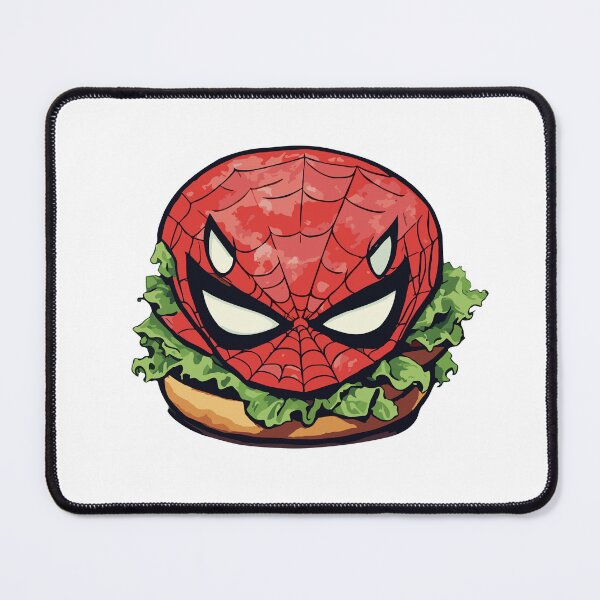 Item preview, Spider Whopper Frenzy │ Trendy Hilarious Comic Superhero Burger Crossover designed and sold by SpideyUniversz.