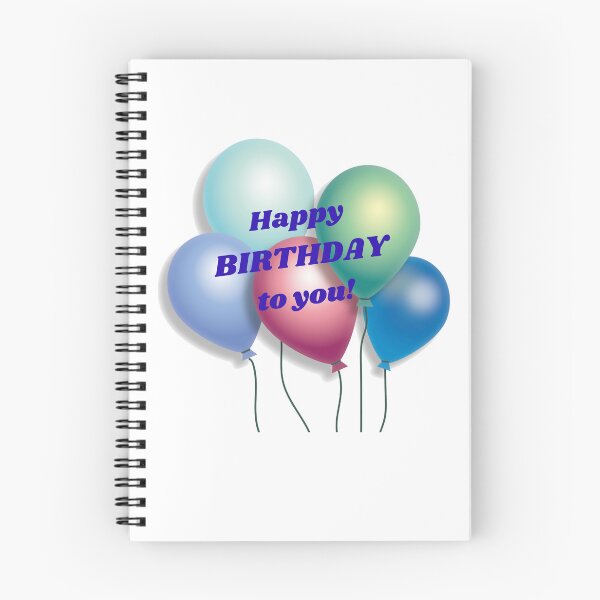 Item preview, Birthday balloon motif designed and sold by PatriziaG.