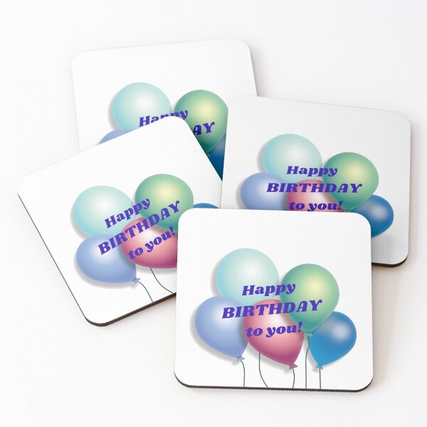 Item preview, Birthday balloon motif designed and sold by PatriziaG.
