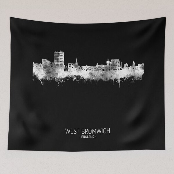 Item preview, West Bromwich England Skyline designed and sold by ArtPrints.