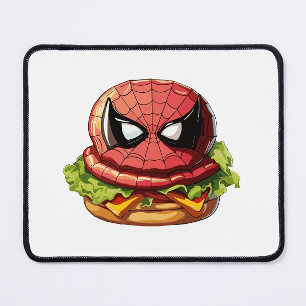 Item preview, Spider Whopper Frenzy │ Trendy Hilarious Comic Superhero Burger Crossover designed and sold by SpideyUniversz.