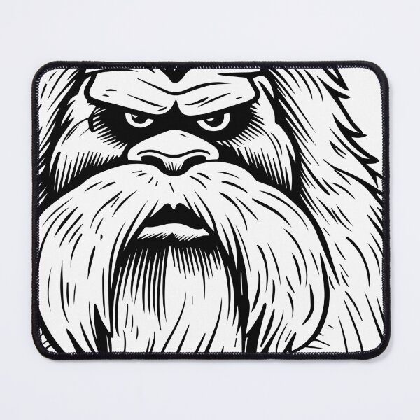 Item preview, Forest Guardian: Bigfoot's Silent Vigil designed and sold by NatureArtDecor.