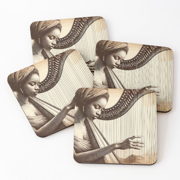 Item preview, Sepia Serenade of the Harp designed and sold by Artaverse.