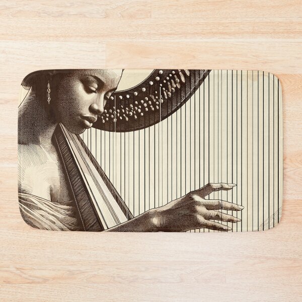 Item preview, Sepia Serenade of the Harp designed and sold by Artaverse.