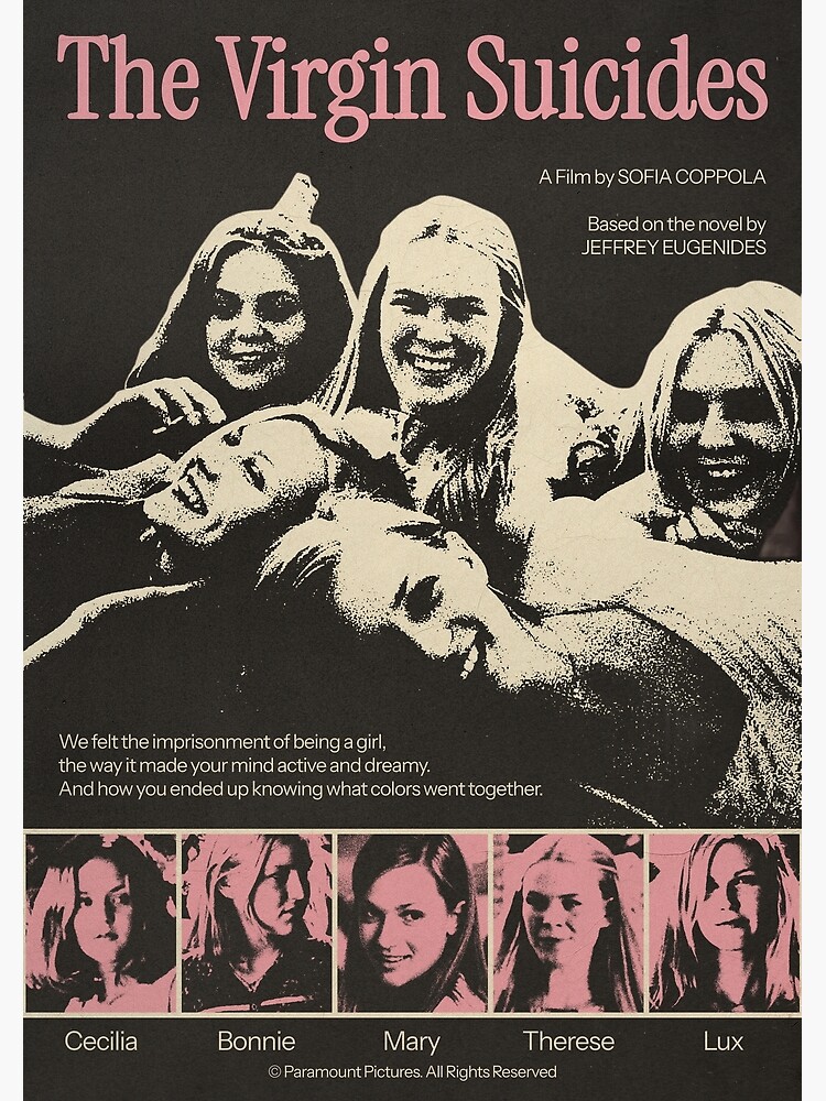 Sofia Coppola The Virgin Suicides Vintage Coquette