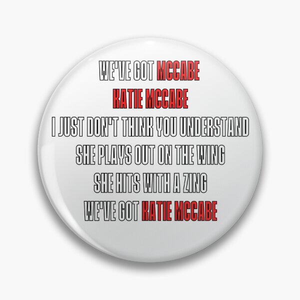 Item preview, Katie McCabe chant - Arsenal WSL designed and sold by DMBurton.