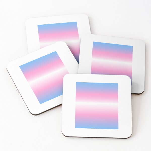 Item preview, Transgender Minimalist Gradient Pride Flag designed and sold by BritySpear.