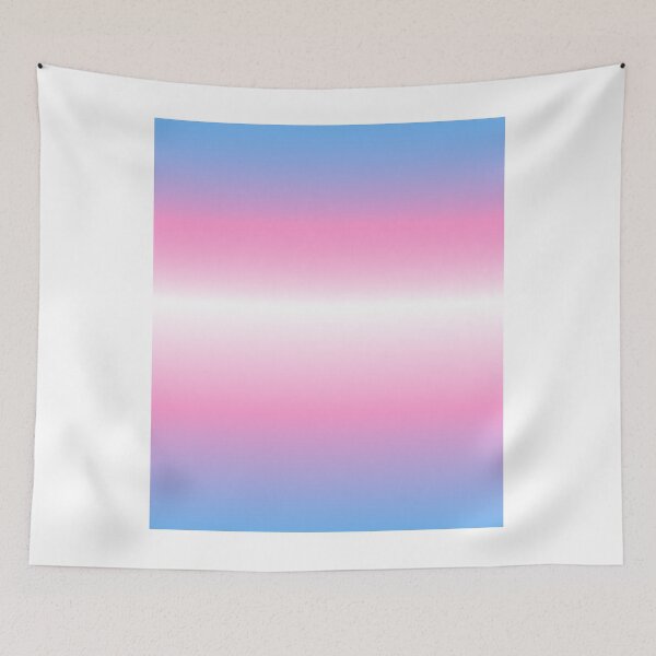 Item preview, Transgender Minimalist Gradient Pride Flag designed and sold by BritySpear.