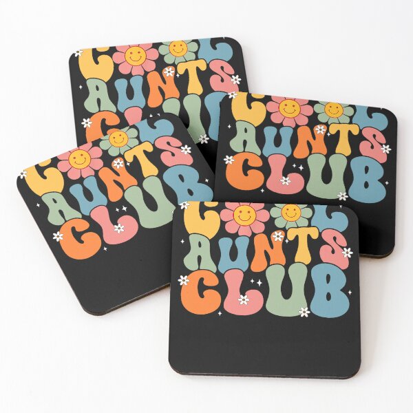 Item preview, Cool Aunts Club Groovy Retro Smile Aunt Auntie Mother's Day designed and sold by SpeedyPrints.