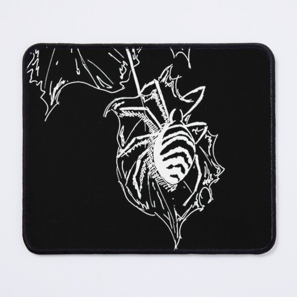 Item preview, Spider | crawly black and white line | creepy | dry leaves | autumn designed and sold by LeoVaMi.