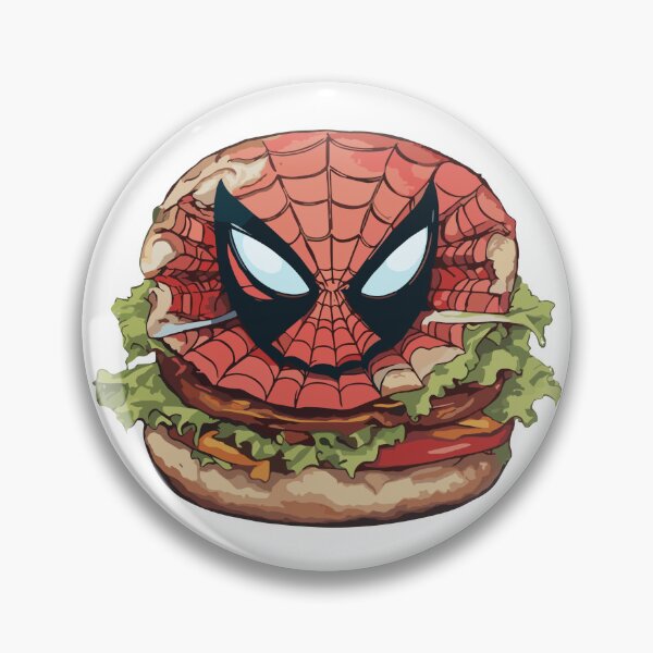 Item preview, Spider Whopper Frenzy │ Trendy Hilarious Comic Superhero Burger Crossover designed and sold by SpideyUniversz.