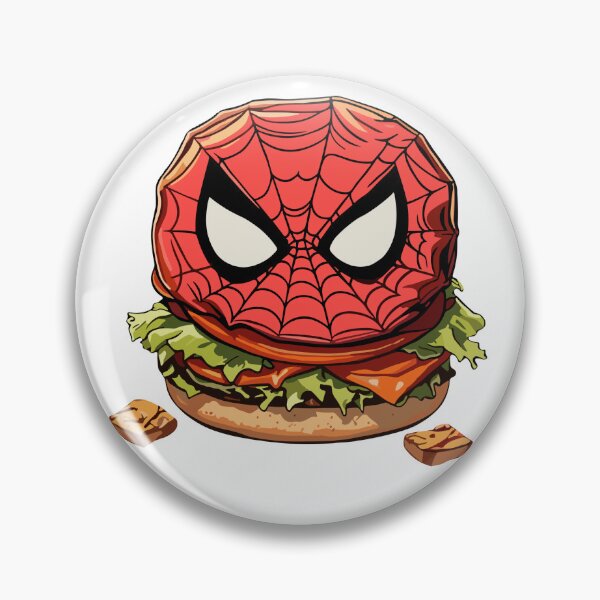 Item preview, Spider Whopper Frenzy │ Trendy Hilarious Comic Superhero Burger Crossover designed and sold by SpideyUniversz.