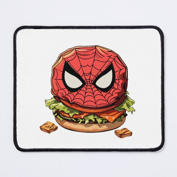 Item preview, Spider Whopper Frenzy │ Trendy Hilarious Comic Superhero Burger Crossover designed and sold by SpideyUniversz.