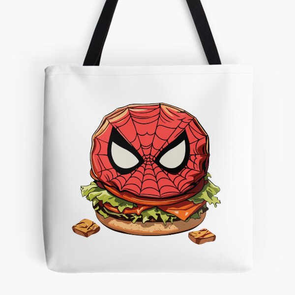 Item preview, Spider Whopper Frenzy │ Trendy Hilarious Comic Superhero Burger Crossover designed and sold by SpideyUniversz.